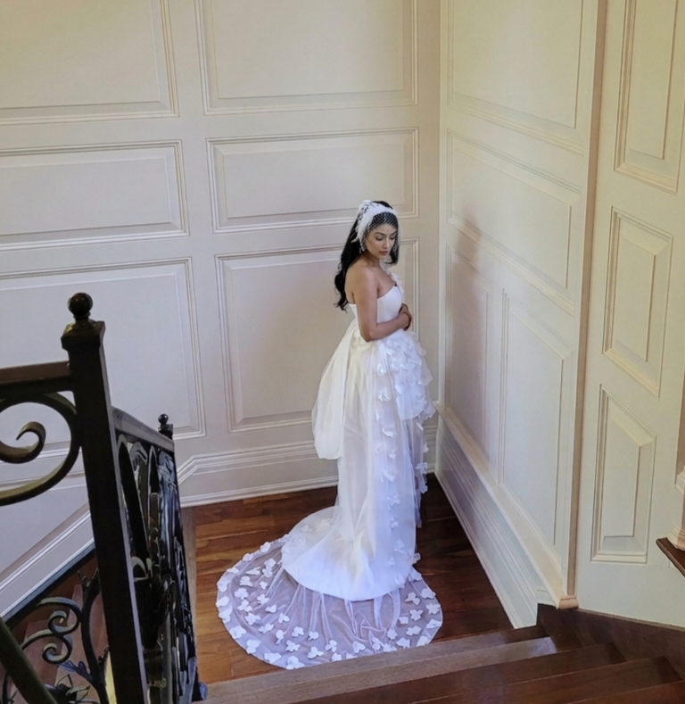 Bespoke Luxury Satin Bridal Gown - The Elite Collection