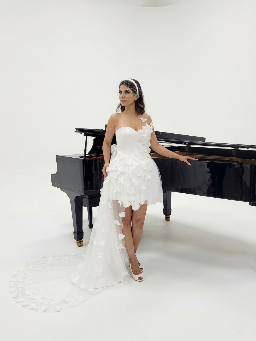 Bespoke Luxury Satin Bridal Gown - The Elite Collection