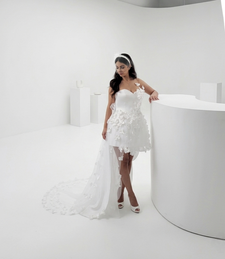 Bespoke Luxury Satin Bridal Gown - The Elite Collection