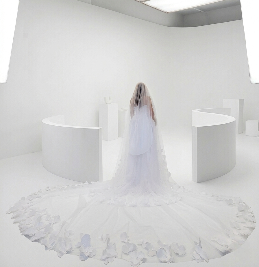 Bespoke Luxury Satin Bridal Gown - The Elite Collection