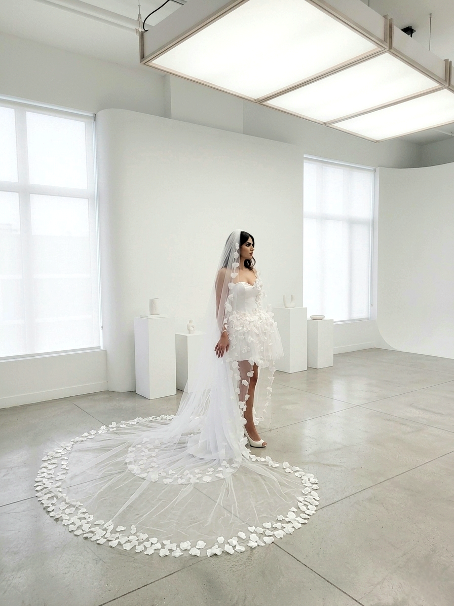 Bespoke Luxury Satin Bridal Gown - The Elite Collection