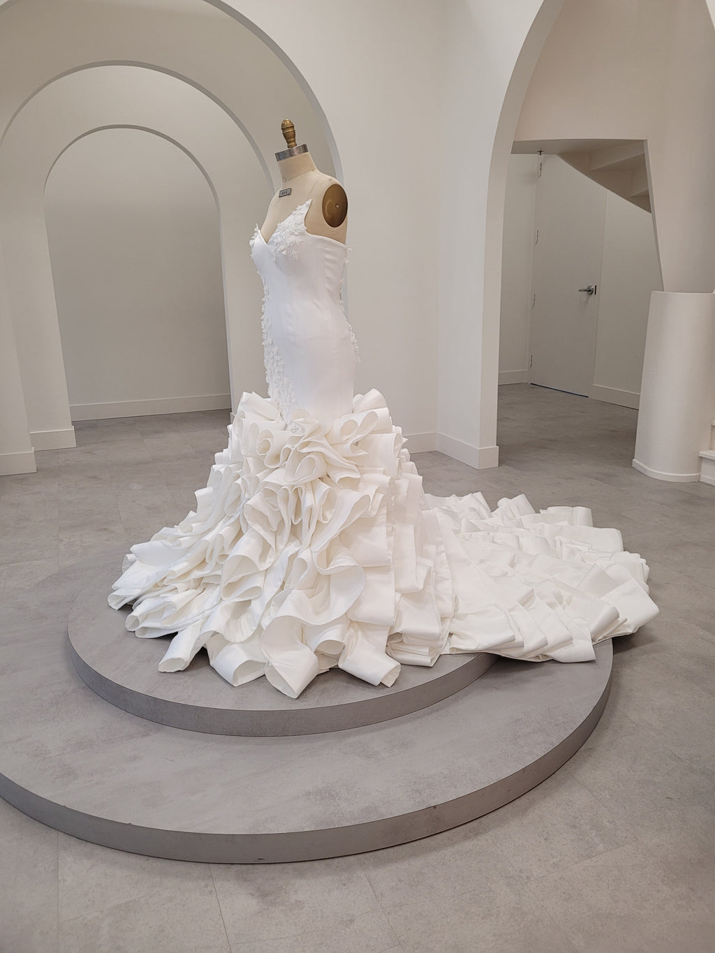 Bespoke Floral Couture Bridal Gown - The Inner Light Collection
