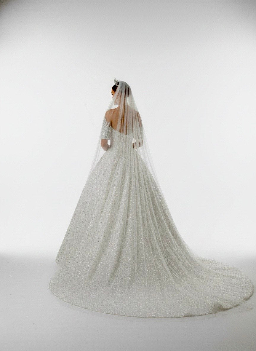 AVA ELITE - Hand-Tailored Luxury Satin Bridal Gown