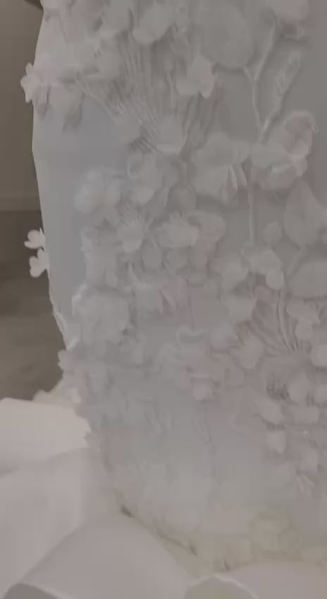 Bespoke Floral Couture Bridal Gown - The Inner Light Collection