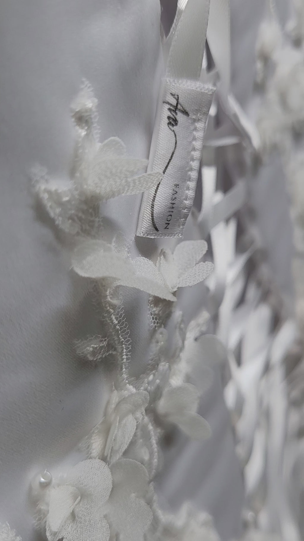 Bespoke Floral Couture Bridal Gown - The Inner Light Collection
